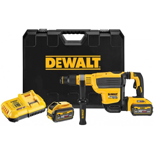 DeWALT DCH614X2-QW Akku-Kombihammer SDS-Max XR FlexVolt (10,5J/54V/2x9,0Ah) Tstak