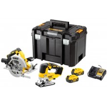 DeWALT DCK2012P2T Akku-Kombopack (DCS570+DCS334+18V+2x5,0Ah) Tstak