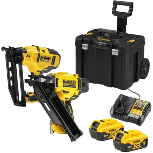 DeWALT DCK246P2T-QW Akku-Kombiset XR Li-lon (DCN692+DCN660+18V/2x5.0Ah) Tstak