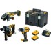 DeWALT DCK355P2T-QW Akku-Kombopack (DCD800+DCG405+DCH172)+(18V/2x5,0Ah)Tstak