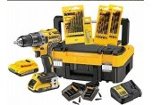 DeWALT DCK791D2T-QW Akku-Bohrschrauber 18V, 2x2Ah, mit 71-tlg.Zubehör, TSTAK I Box