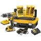 DeWALT DCK796D2T-QW Akku-Schlagbohrschrauber (18V/70Nm/2x2.0Ah) Tstak