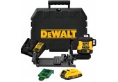 DeWALT DCLE34031D1-QW Selbstnivellierender Kreuzlinienlaser 3x360° XR (18V/1x2,0Ah) Koffer