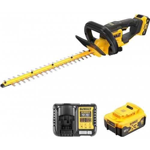 DeWALT DCMHT562P1-QW XR Heckenschere 55 cm, 19 mm XR (18V/1x5,0Ah) DeWALT DCMHT562P1-QW XR Heckenschere 55 cm, 19 mm XR (18V/1x5,0Ah)