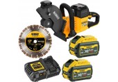 DeWALT DCS691X2-QW Akku-Trennschleifer FlexVolt (230mm/54V/2x9,0Ah)