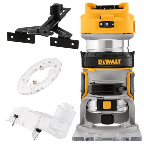 DeWALT DCW600N-XJ Kantenfr Smaschine XR (8mm/18V/ohne Akku und Ladegerät)