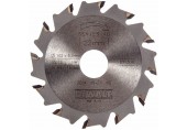 DeWALT DT1306-QZ HM-Nutfräser(für Lamellendübelfräsen)102mm/Blattstärke:4.0mm/Bohrung:22mm