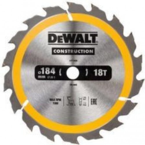 DeWALT DT1951-QZ Kreissaegeblatt Handkreissägen, 184x20 mm, 24WZ