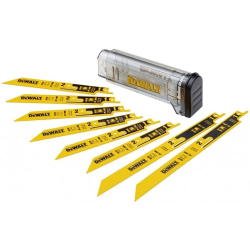 DeWALT DT2446-QZ Säbelsägeblatt-Set 8-tlg.