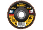 DeWALT DT30602-QZ Extreme Fächerscheibe 4 1/2" 125 mm x 22,23 mm Körnung 40