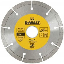 DeWALT DT3711-QZ Diamantscheibe 125 x 22,2 mm zum Schneiden von Beton und Ziegeln