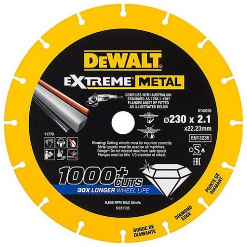 DeWALT Diamantklinge EXTREMMETALL, 150 mm DT40253