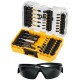 DeWALT DT70733T Schraubendreher-Set, 38-teilig + Schutzbrille