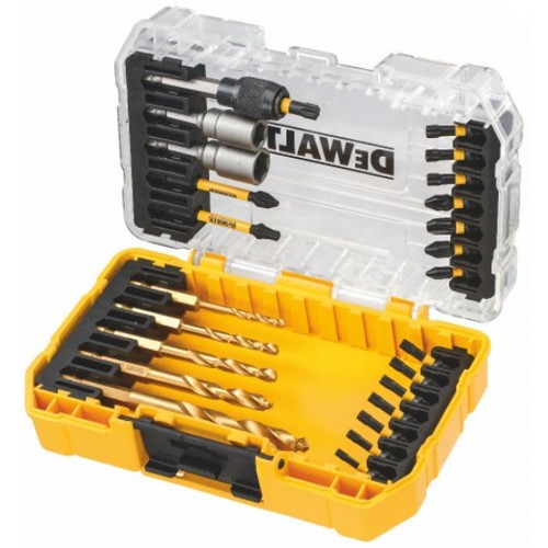 DeWALT DT70735T-QZ Bohrer-Bit-Set 25-tlg. schlagf. HSS-G