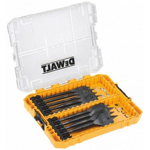 DeWALT DT70751-QZ Holz-Fräsbohrer-Set 9-tlg., 12 - 32 mm,1/4 Zoll Sechskant,Extreme Impact