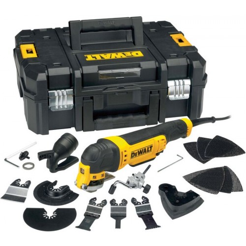 DeWALT DWE315KT-QS Multitool 300 W oszillierend inkl. Zubehör in TSTAK-Box II DeWALT DWE315KT-QS Multitool 300 W oszillierend inkl. Zubehör in TSTAK-Box II