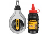 DeWALT DWHT47408-0 Schlagschnur-Set 30 Meter, mit roter Kreide