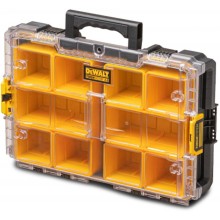 DeWALT DWST83394-1 ToughSystem Organizer 2.0 mit transparentem Deckel mit 10