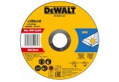 DeWALT DT43972-QZ Trennscheibe Edelstahl flach 125 x1 x 22,2mm 10stk