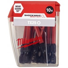 Milwaukee Shockwave Schraubbits TX25 50 mm – 10 Stk. 4932430882