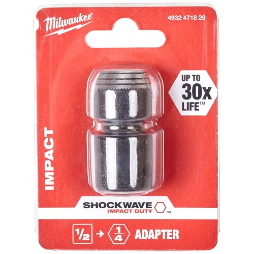 Milwaukee Shockwave Bitadapter 1/2'' auf 1/4'' 4932471828