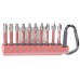 Milwaukee SHOCKWAVE Bit-Set mit Karabiner 10-teilig TX/PZ/PH 4932480941