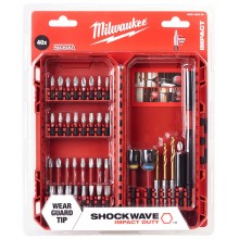 Milwaukee Set Bohren & Schrauben Shockwave (40-teilig) 4932492004