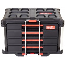 Milwaukee PACKOUT Koffer mit 4 Schubladen 4932493189