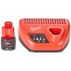 Milwaukee M12 NRG-201 Starterset 4933451900