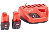Milwaukee M12NRG-202 Starter Kit (12V/2x2,0Ah) 4933459209