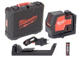 Milwaukee L4 CLL-301C Kreuzlinienlaser Grün USB, 1xL4 B3 4933478098