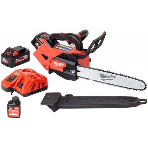 Milwaukee M18 FTHCHS35 -802 Akku-Kettensäge (18V/ 2x 8Ah/35cm) 4933479589 Milwaukee M18 FTHCHS35 -802 Akku-Kettensäge (18V/ 2x 8Ah/35cm) 4933479589