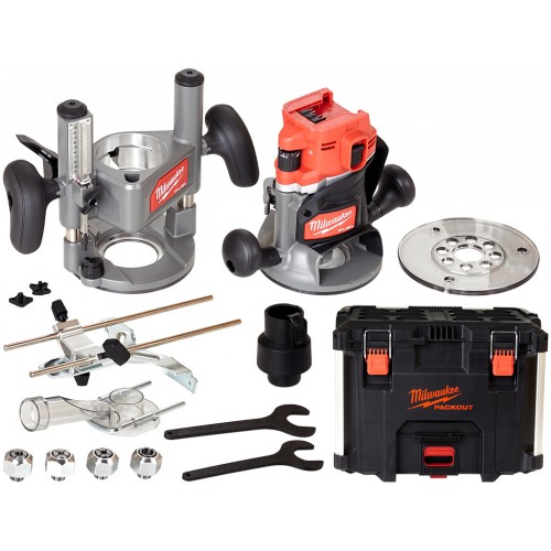 Milwaukee M18 FUEL FR12KIT-0P Akku-Fräsmaschine 12mm (ohne Akku und Ladegerät) 4933493305 Milwaukee M18 FUEL FR12KIT-0P Akku-Fräsmaschine 12mm (ohne Akku und Ladegerät) 4933493305