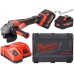 Milwaukee M18 FHSAG125XB2-802X Akku-Winkelschleifer 125mm (18V/2x 8,0Ah/HD BOX) 4933493416
