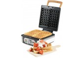 DOMO Waffeleisen 4x7 mit Thermostat, weiß DO9274W