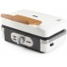 DOMO Sandwichmaker – Grill – Waffeleisen – 3-in-1 (1100 W), weiß DO9277C