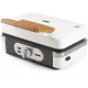 DOMO Sandwichmaker – Grill – Waffeleisen – 3-in-1 (1100 W), weiß DO9277C