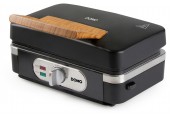 DOMO Sandwichmaker – Grill – Waffeleisen – 3-in-1 (1100 W), schwarz DO9278C