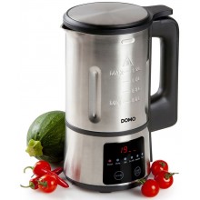 DOMO My Soup Express Suppenbereiter Edelstahl 1,2l, 900W DO727BL