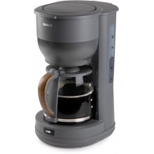 DOMO WOOD YOU Kaffeemaschine - grau DO754K