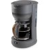DOMO WOOD YOU Kaffeemaschine - grau DO754K