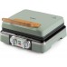 DOMO Waffeleisen 4×7 mit Thermostat und Timer – grün DO9279W
