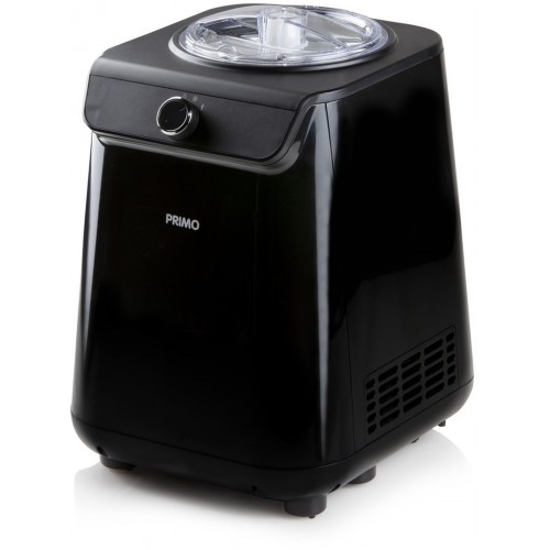 PRIMO Eismaschine mit Kompressor - schwarz 1,2l/135W PR404IM PRIMO Eismaschine mit Kompressor - schwarz 1,2l/135W PR404IM