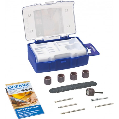 DREMEL Set zur Holzbearbeitung 2615C681JA