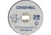 DREMEL EZ SpeedClic: Metall-Trennscheiben im 5er-Pack. 2615S456JC