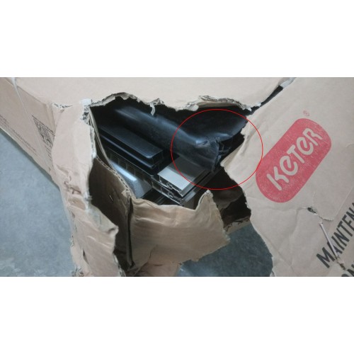 KETER SCALA 6 x 8 Gartenhaus, 185 x 237 x 227 cm, hellbraun 17202394