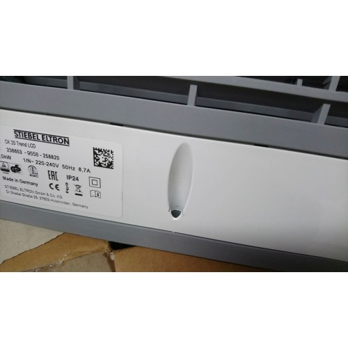 Stiebel CK20 TREND LCD Wand-Schnellheizer 2000 W, alpineweiß 236653