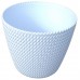 PROSPERPLAST SPLOFY Blumentopf 21,8 cm, Eis-weiss DSP220-656U