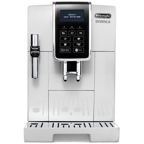 B-Ware!DeLonghi Dinamica Kaffeevollautomat ECAM 350.35.W-1x benutzt