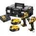 DeWALT DCK2062M2T-QW Combo-set DCD709 + DCF809 (18V, 2 x 4,0Ah) Koffer TSTAK